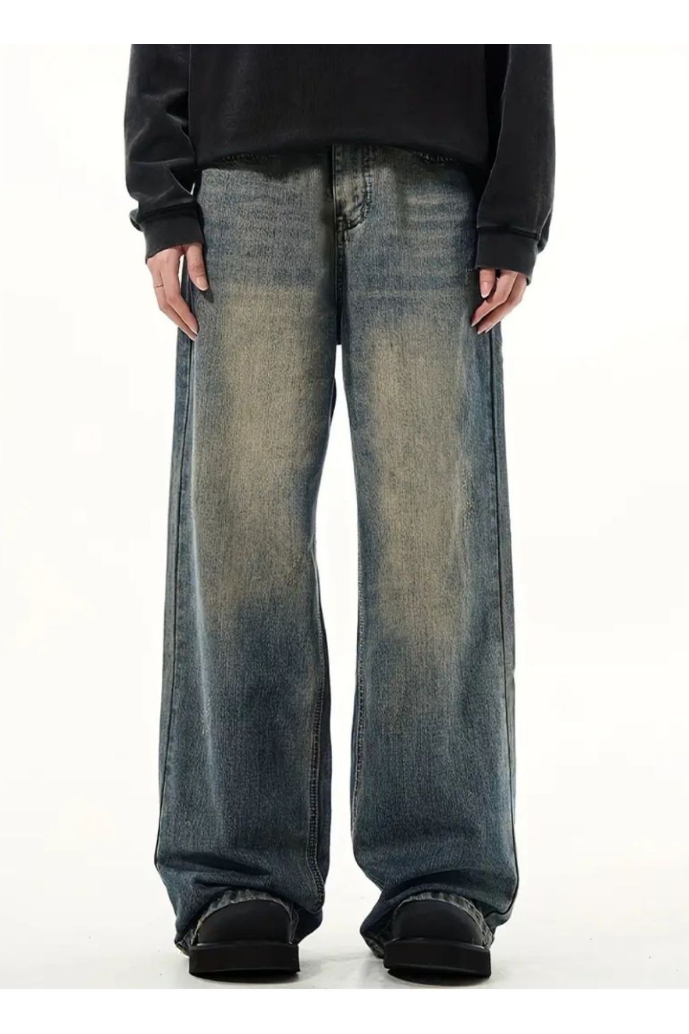 Y2K 'Washed' Baggy Jeans