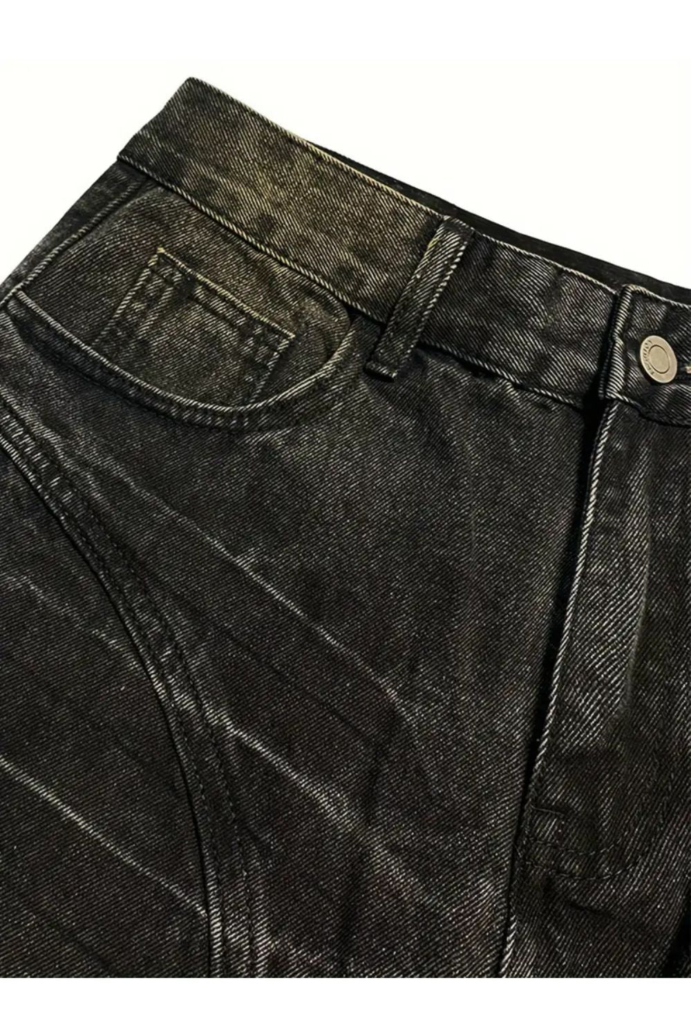 Y2K 'Weathered' Baggy Jeans