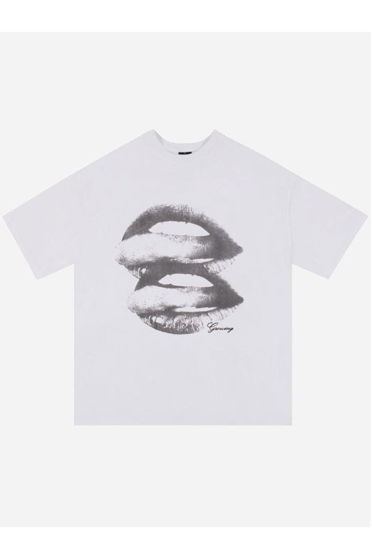 Y2K 'Lips' Graphic Tee