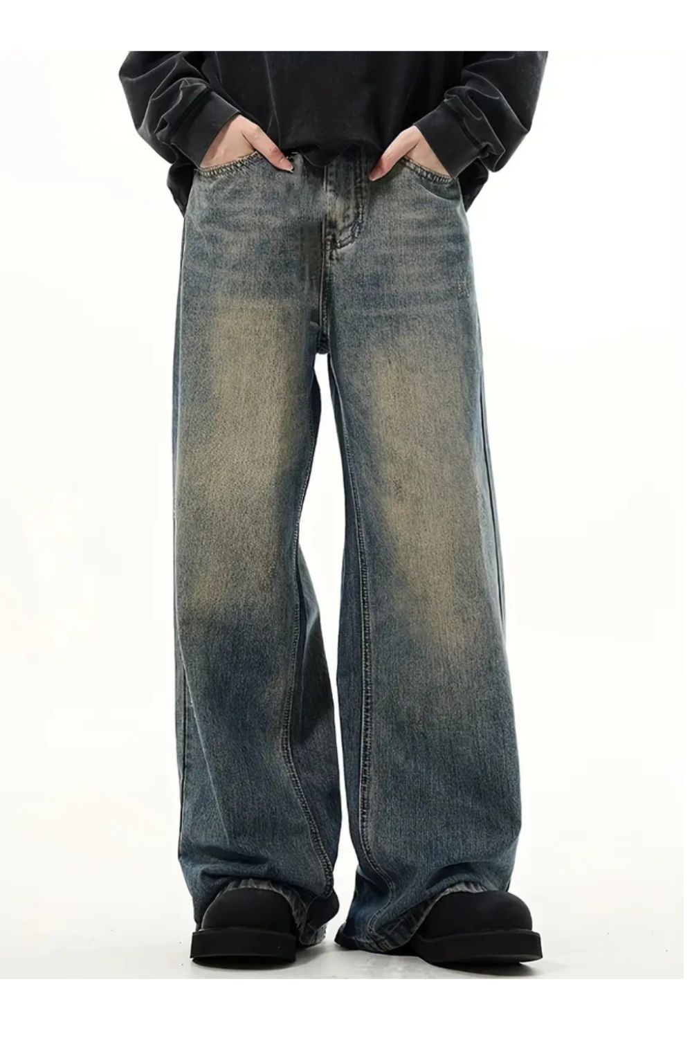 Y2K 'Washed' Baggy Jeans