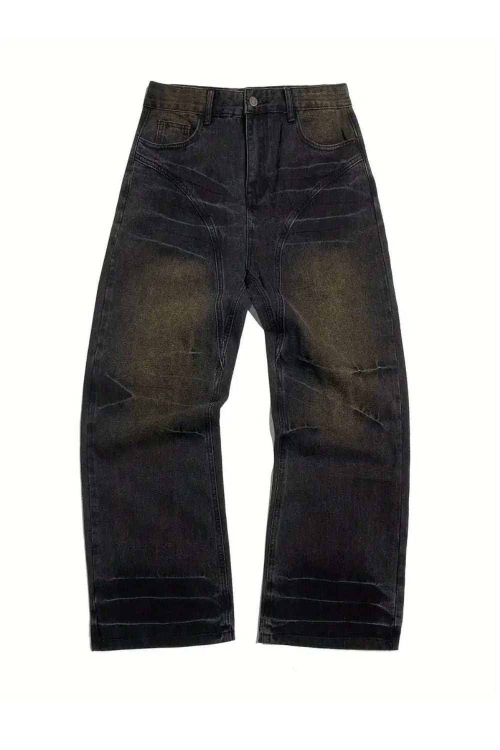 Y2K 'Weathered' Baggy Jeans