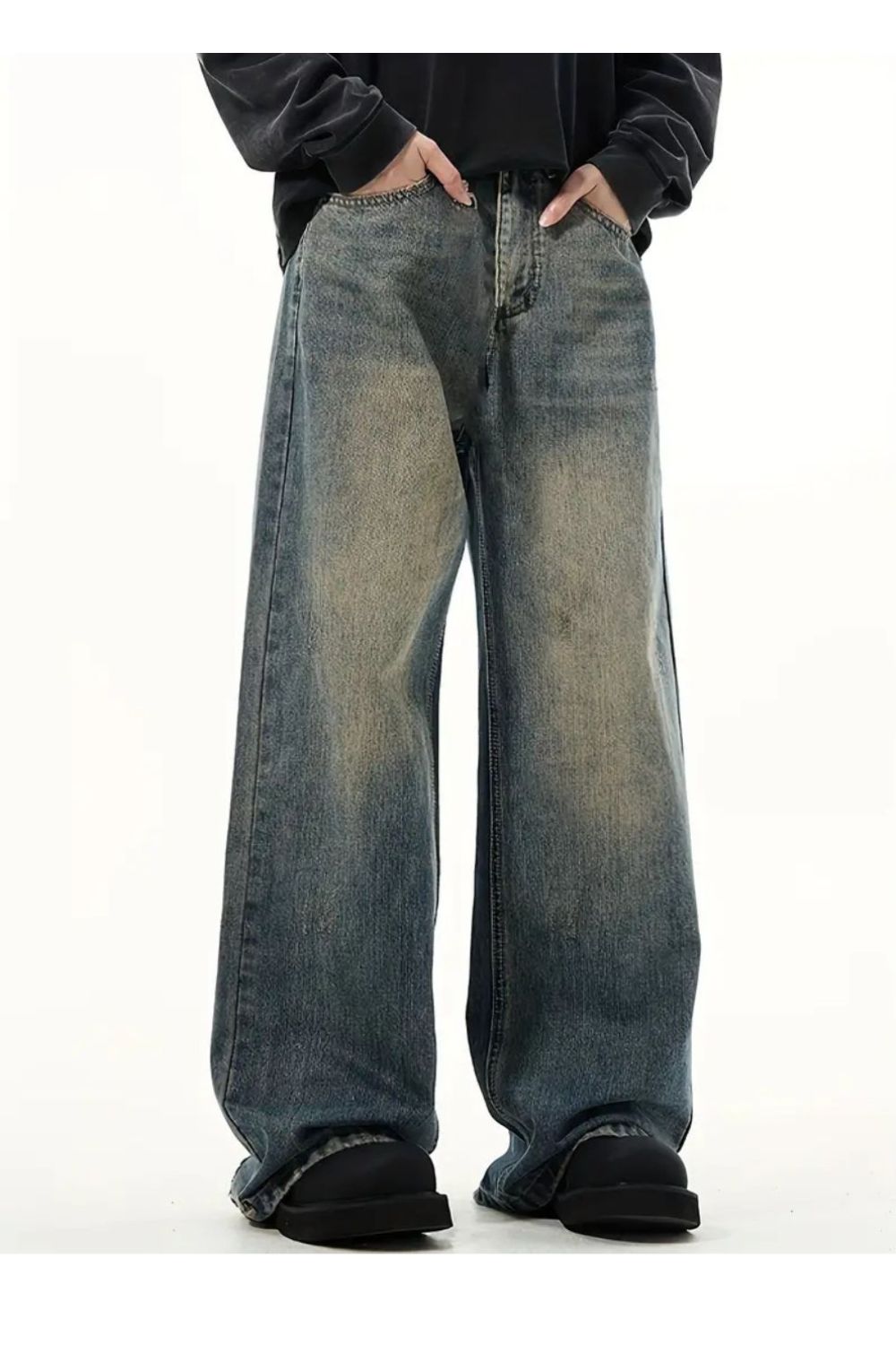 Y2K 'Washed' Baggy Jeans