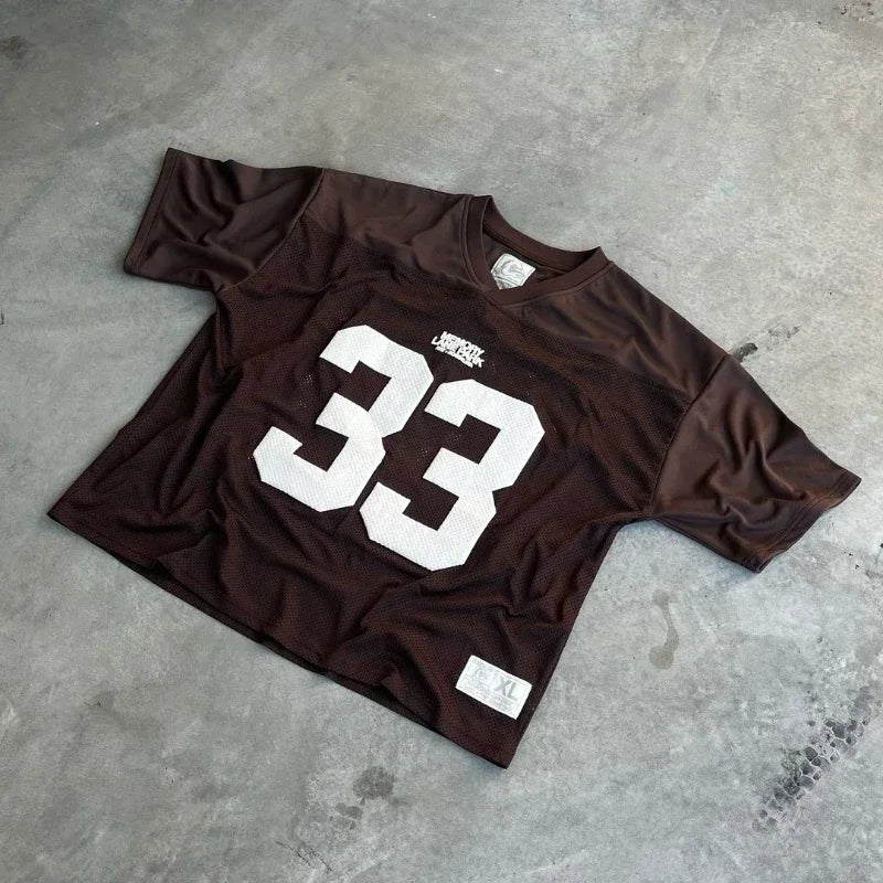 Y2K '33' Mesh Jersey