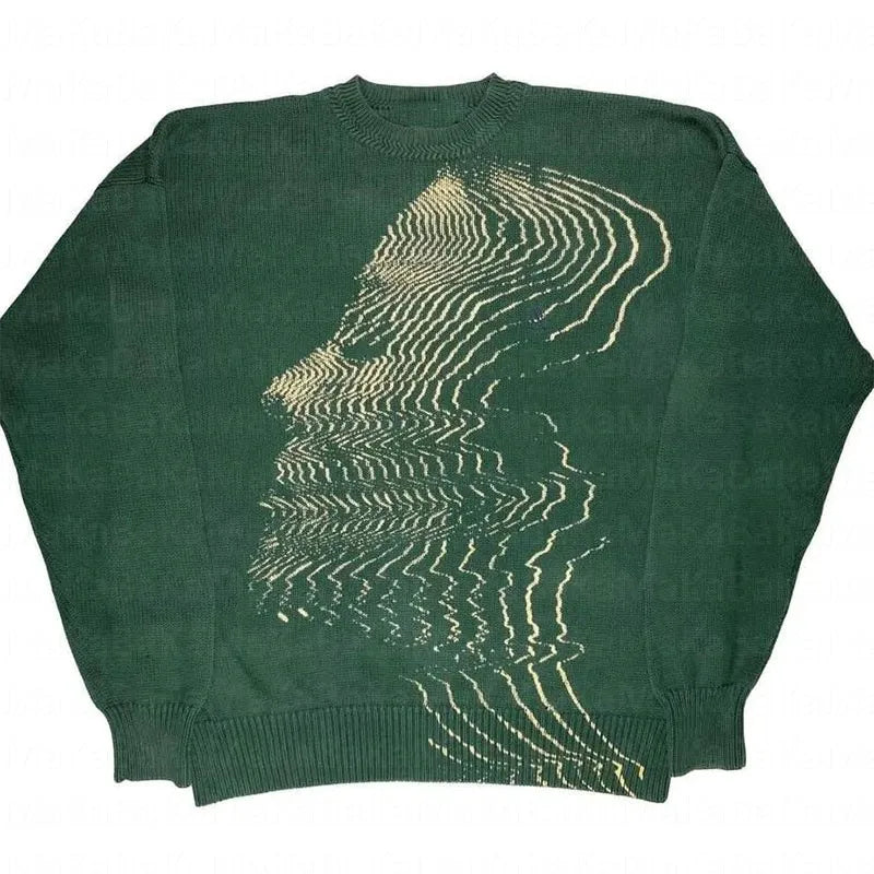 Y2K 'Vibrations' Knitted Sweater