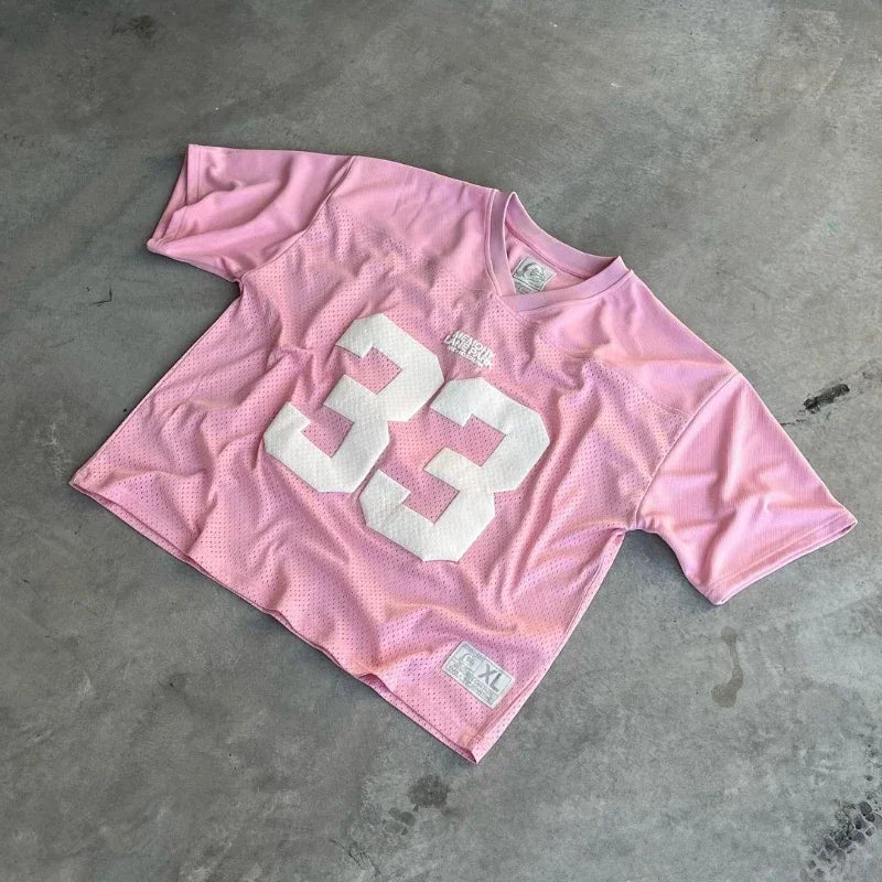 Y2K '33' Mesh Jersey